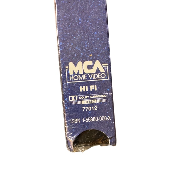 MCA 1988 Sealed Blue Cover E.T. The Extra-Terrestrial VHS Tape 80s Nostalgia - Picture 5 of 9